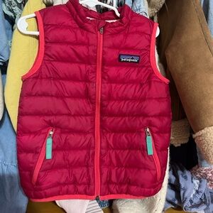 Patagonia Pink Puffer Vest